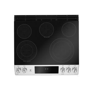 Cuisinière électrique encastrée GE Profile 30 po et tiroir de rangement, acier inoxydable PCS915SMSS