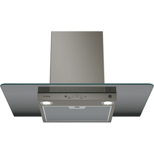 GE Profile 30 po Hotte de cuisinière murale Ardoise PVW7301EJESC