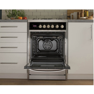 Haier 24 po Cuisière à cuisson à gaz en Acier inoxydable HCR2250AGS