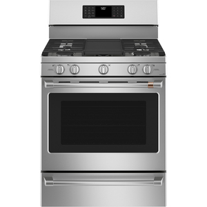 Café™ Free-Standing Gas Oven with Convection Range Stainless Steel - CCGB500P2MS1