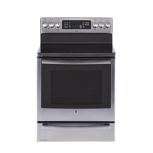 GE Profile™ 30" Free Standing Electric True Convection Range with Baking Drawer Stainless Steel - PCB987SMSS