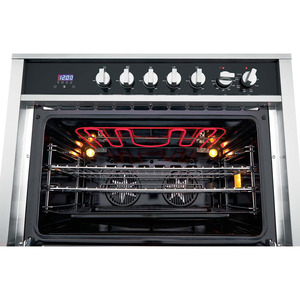 Haier 36 po Cuisière à cuisson à gaz en Acier inoxydable HCR6250AGS