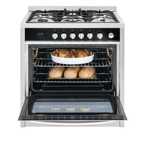 Haier 36 po Cuisière à cuisson à gaz en Acier inoxydable HCR6250AGS