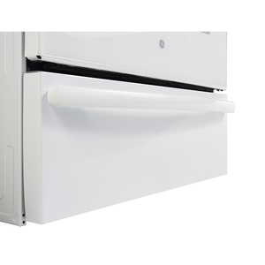 GE Cuisinière électrique de 30 po avec four autonettoyant Blanc JCB860DKWW