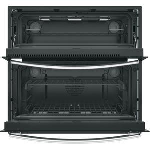 Four encastré double électrique à convection européenne véritable GE Profile de 30 po, acier inoxydable, PT9200SLSS