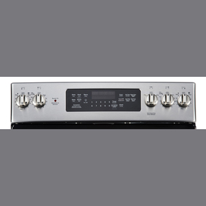GE Cuisinière électrique 30 po Acier Inoxydable JCB840SKSS