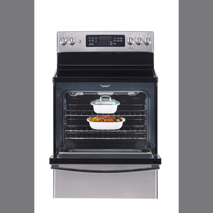 GE Cuisinière électrique 30 po Acier Inoxydable JCB840SKSS