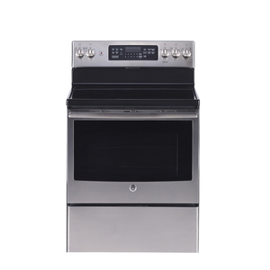 GE Cuisinière électrique de 30 po avec four à convection Acier inoxydable - JCB870SK1SS