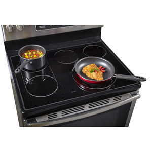 GE Cuisinière électrique de 30 po avec four à convection Acier inoxydable JCB870SKSS