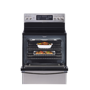 GE Cuisinière électrique de 30 po avec four à convection Acier inoxydable JCB870SKSS