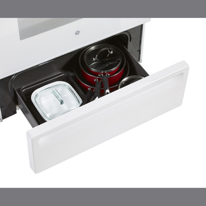 GE Cuisinière électrique 30 po Blanc JCB830DKWW