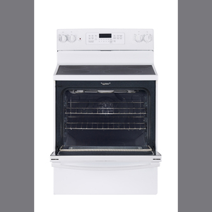GE Cuisinière électrique 30 po Blanc JCB830DKWW