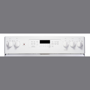 GE Cuisinière électrique 30 po Blanc JCB840DKWW