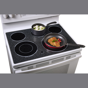 GE Cuisinière électrique 30 po Blanc JCB840DKWW