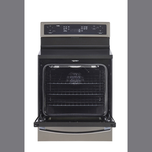 GE Profile Cuisinière a convection véritable électrique 30 po Ardoise PCB915EKES