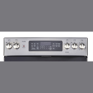 GE Profile Cuisinière électrique de 30 po Acier inoxydable PCB940SKSS