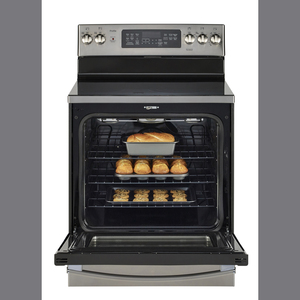 GE Profile Cuisinière électrique de 30 po Acier inoxydable PCB940SKSS