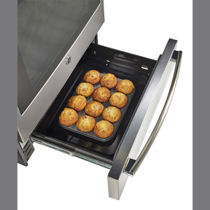 GE Profile Cuisinière électrique de 30 po Acier inoxydable PCB940SKSS