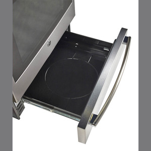 GE Profile Cuisinière électrique de 30 po Acier inoxydable PCB940SKSS