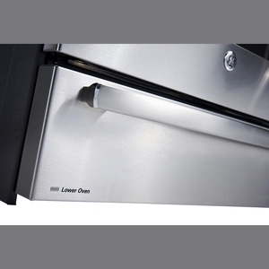 GE Profile Cuisinière à convection véritable électrique 30 po avec tiroir de cuisson Acier Inoxydale PCB985SKSS