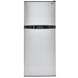 Haier 10.1 Cu. Ft. Top Freezer Refrigerator Stainless Steel HA10TG21SS