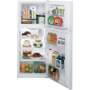 GE Réfrigérateur à congélateur supérieur de 11.55 pi.cu. Blanc GPS12FGHWW