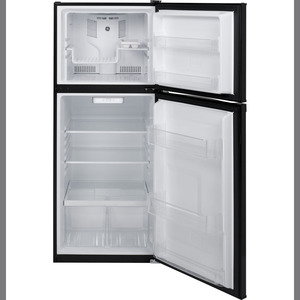 GE 11.55 cu.ft. Top Freezer Refrigerator Black GPE12FGKBB