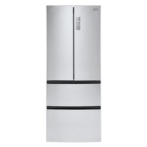 Haier réfrigérateur 4 portes à congélateur inférieur et porte à deux battants de 14,9 pi3 en acier inoxydable HRF15N3AGS