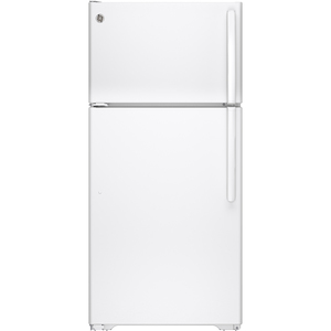 GE 14.6 cu.ft. Top Freezer Refrigerator White GTE15CTHLWW