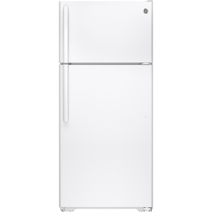 GE Réfrigérateur à congélateur supérieur de 15.5 pi.cu. Blanc GTE16GTHWW