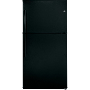 GE Réfrigérateur à congélateur supérieur de 21.2 pi.cu. Noir GTE21GTHBB