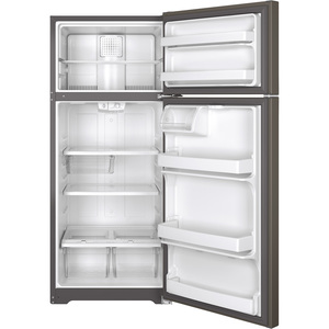 GE Réfrigérateur à congélateur supérieur de 17.5 pi.cu. Ardoise GTE18GMHES