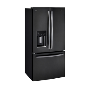 Réfrigérateur GE Profile homologué Energy Star de 17,5 pi³ avec porte à deux battants, acier inoxydable - PYE18HBLKTS