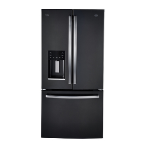 Réfrigérateur GE Profile homologué Energy Star de 17,5 pi³ avec porte à deux battants, acier inoxydable - PYE18HBLKTS