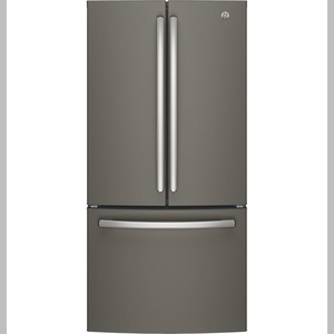 Réfrigérateur GE à profondeur de comptoir de 18,6 pi3 avec porte à deux battants ardoise - GWE19JMLKFES