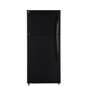 Réfrigérateur à congélateur supérieur GE de 18,0 pi3 noir - GTS18FTLBB