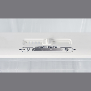 Moffat Réfrigérateur à congélateur supérieur de 18 pi³ Acier Inoxydable MTE18GSKSS