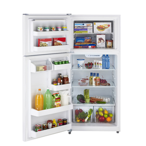 Moffat Réfrigérateur à congélateur supérieur de 18 pi³ Blanc MTS18GTHLWW