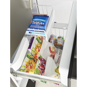 GE Profile Réfrigérateur avec porte à deux battants de 19.5 pi.cu. Ardoise PNQ20KMHFES