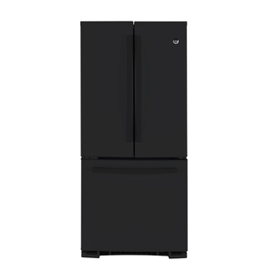 GE Profile Réfrigérateur avec porte à deux battants de 19.5 pi.cu. Noir PNR20KGEFBB