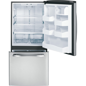 GE Réfrigérateur à congélateur inférieur de 20.2 pi.cu. Acier Inoxydable GDR20DSERBS