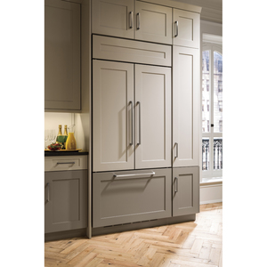 Monogram 20.6 cu.ft. Built In French Door Refrigerator Panel Ready ZIP360NH