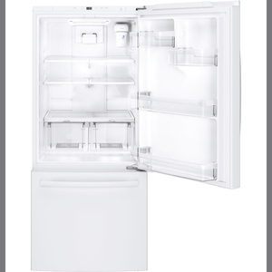 GE Profile Réfrigérateur à congélateur inférieur de 20.9 pi³ Blanc PDE21KGKWW