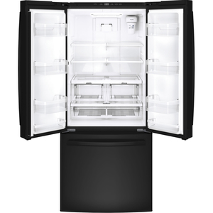 GE Profile Réfrigérateur avec porte à deux battants de 20.8 pi³ Noir PNE21KGKBB