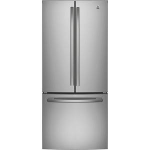 GE Réfrigérateur avec porte à deux battants de 20.8 pi³ Acier Inoxydable GNE21DSKSS