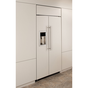 Monogram Réfrigérateur côte à côte encastrè de 21.7 pi.cu. Panneau prête ZISB360DH