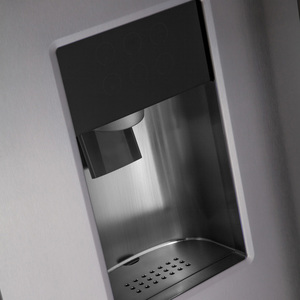 Monogram  Réfrigérateur côte à côte de 36 po à Panneau personalisé ZISB360DK