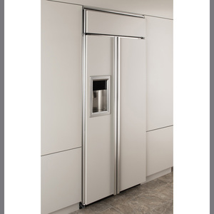 Monogram  Réfrigérateur côte à côte de 36 po à Panneau personalisé ZISB360DK