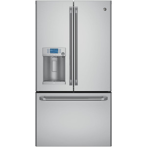 GE Café Réfrigérateur avec porte à deux battants de 22.3 pi³ Acier Inoxydable CYE22USHSS