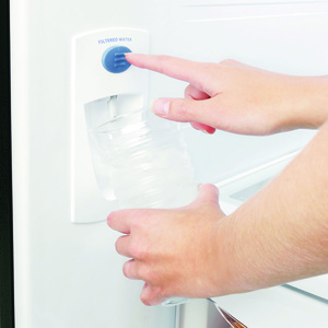 GE Profile Réfrigérateur avec porte à deux battants de 22.1 pi.cu. Noir PNR22LGEFBB